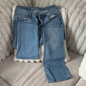 Old Navy Straight-Leg Jeans in Medium Blue Wash